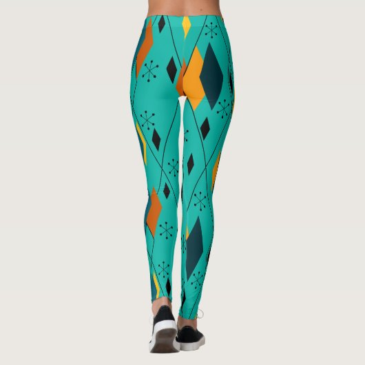 Leggings Diamants atomiques (Dos)