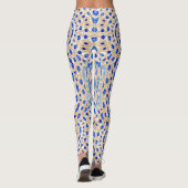 Leggings Diamants bleus (Dos)