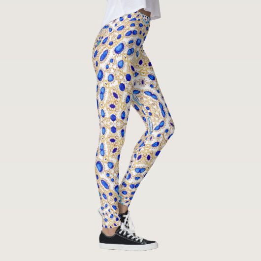 Leggings Diamants bleus (Droite)