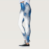 Leggings Diamants bleus (Gauche)