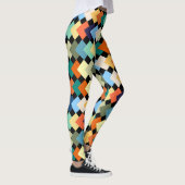 Leggings Diamants de couleur claire (Droite)