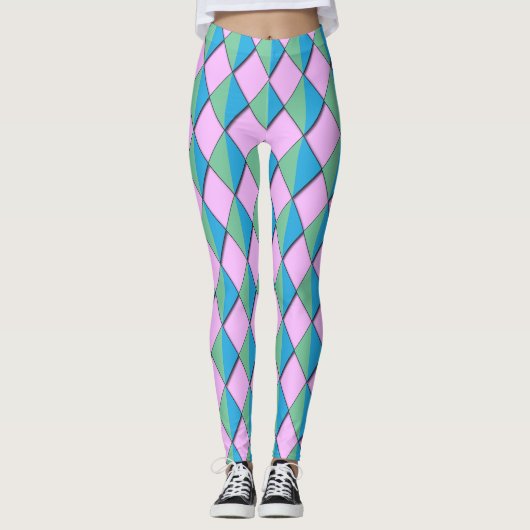 Leggings Diamants éblouissants (Devant)