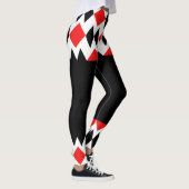 Leggings Diamants et noir uni (Droite)