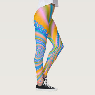 Leggings Diamants fractal par Shirley Taylor