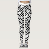 Leggings Diamants géométriques (Devant)