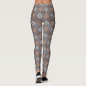 Leggings Diamants Multi-Beige Designer (Dos)