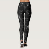 Leggings Diamants noirs (Dos)