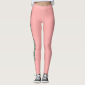 Leggings d'icônes fraises (Devant)