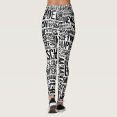 Leggings Dictionnaire informatique (Dos)