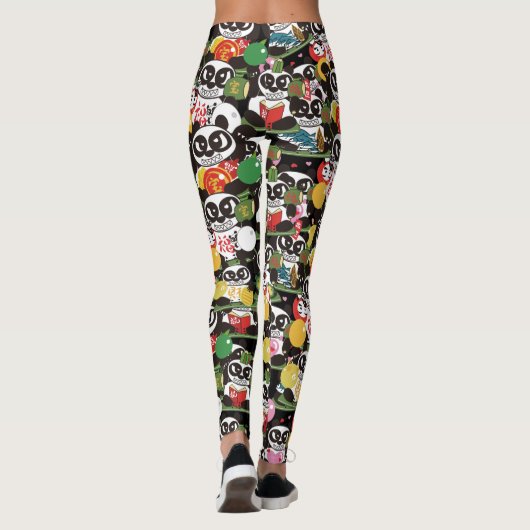 Leggings Dieux de fortune (Dos)