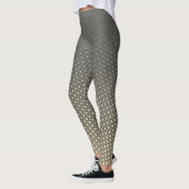 Leggings Différents points de taille - gris sable beige (Gauche)