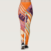 Leggings Diffuser L'Amour Fondu Couleurs Citations Positive (Dos)
