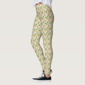 Leggings Digitale et trèfles à quatre feuilles (Gauche)