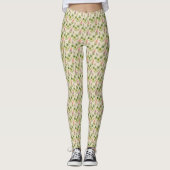Leggings Digitale et trèfles à quatre feuilles (Devant)