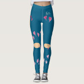 Leggings d'illusion cardiaque (Devant)