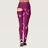 Leggings d'illusion cardiaque (Dos)