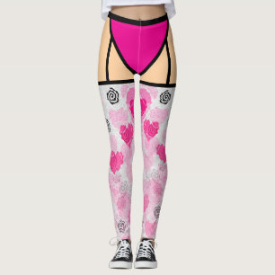 Leggings d'illusion de Saint-Valentin
