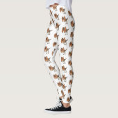 Leggings Dilophosaurus dessin animé (Gauche)