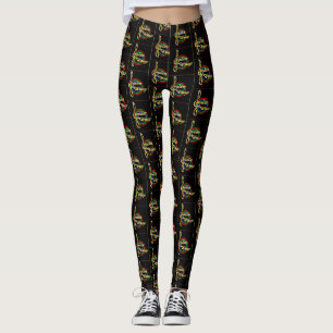Leggings d'image de déesse