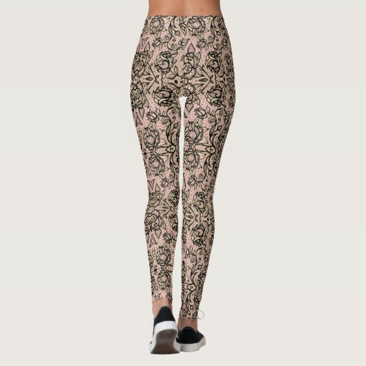 Leggings d'image vintage (Dos)