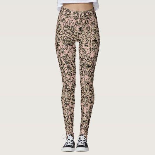 Leggings d'image vintage (Devant)