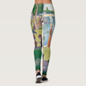 Leggings Dimanche sur La Grande Jatte Seurat Peinture (Dos)