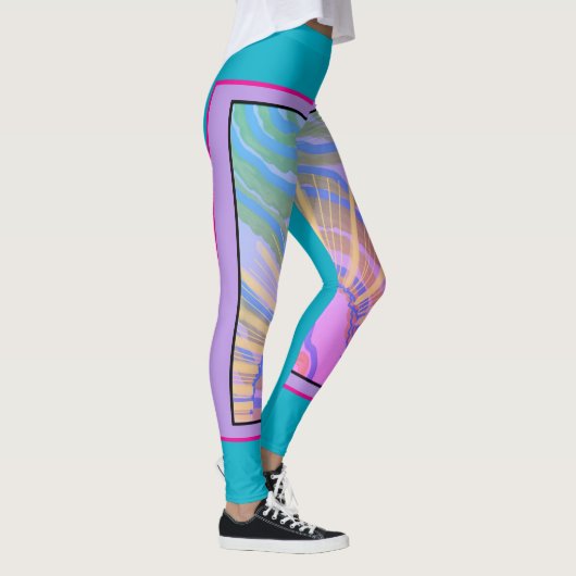 Leggings - Dimensional Abstract (Droite)