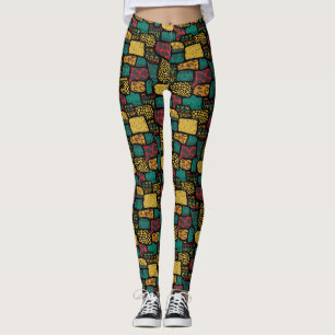 Leggings d'impression africains