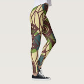 Leggings d'impression africains (Droite)