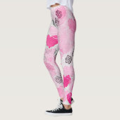 Leggings d'impression cardiaque (Gauche)