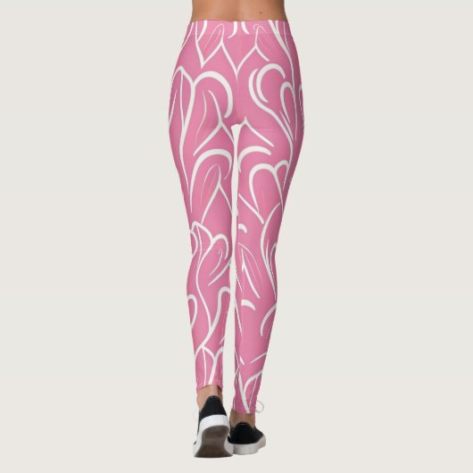 Leggings d'impression cardiaque (Dos)