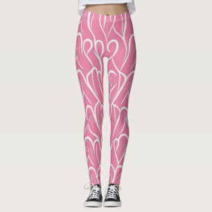 Leggings d'impression cardiaque