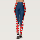 Leggings d'impression de football (Dos)
