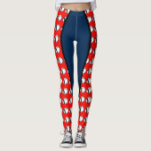 Leggings d'impression de football (Devant)