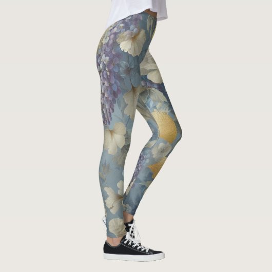 Leggings d'impression florale (Droite)