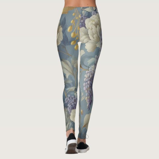 Leggings d'impression florale (Dos)