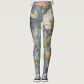 Leggings d'impression florale (Devant)