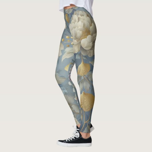 Leggings d'impression florale (Gauche)