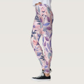 Leggings d'impression florale - La mode rencontre (Gauche)