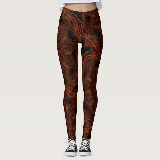Leggings d'impression graphique tout-en-un Mandala (Devant)