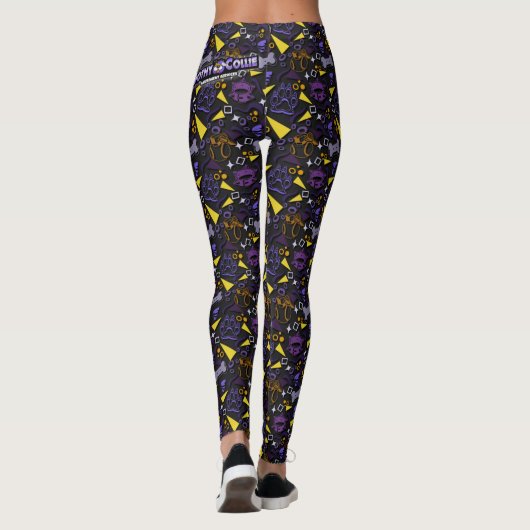 Leggings d'impression Mishka Arcade (Dos)