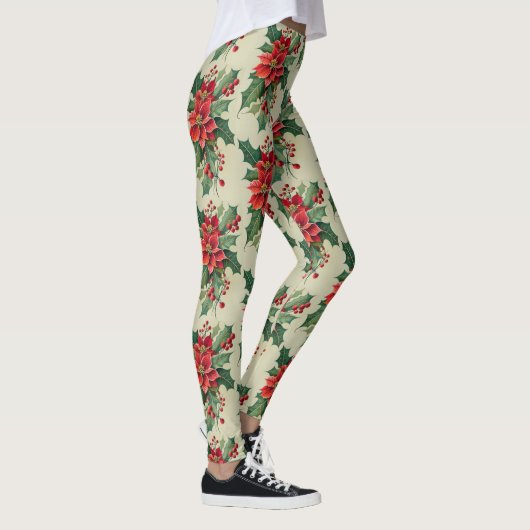 Leggings d'impression Noël (Droite)