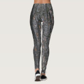 Leggings d'impression photo de l'arbre (Dos)