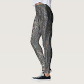 Leggings d'impression photo de l'arbre (Gauche)