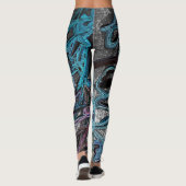 Leggings d'impression tout-en-un Abstratika (Dos)
