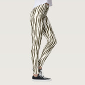Leggings d'impression Zebra pour femmes (Droite)