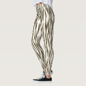 Leggings d'impression Zebra pour femmes (Gauche)