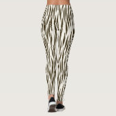 Leggings d'impression Zebra pour femmes (Dos)