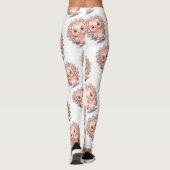Leggings Dinde de Thanksgiving mignonne (Dos)