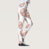 Leggings Dinde de Thanksgiving mignonne (Droite)